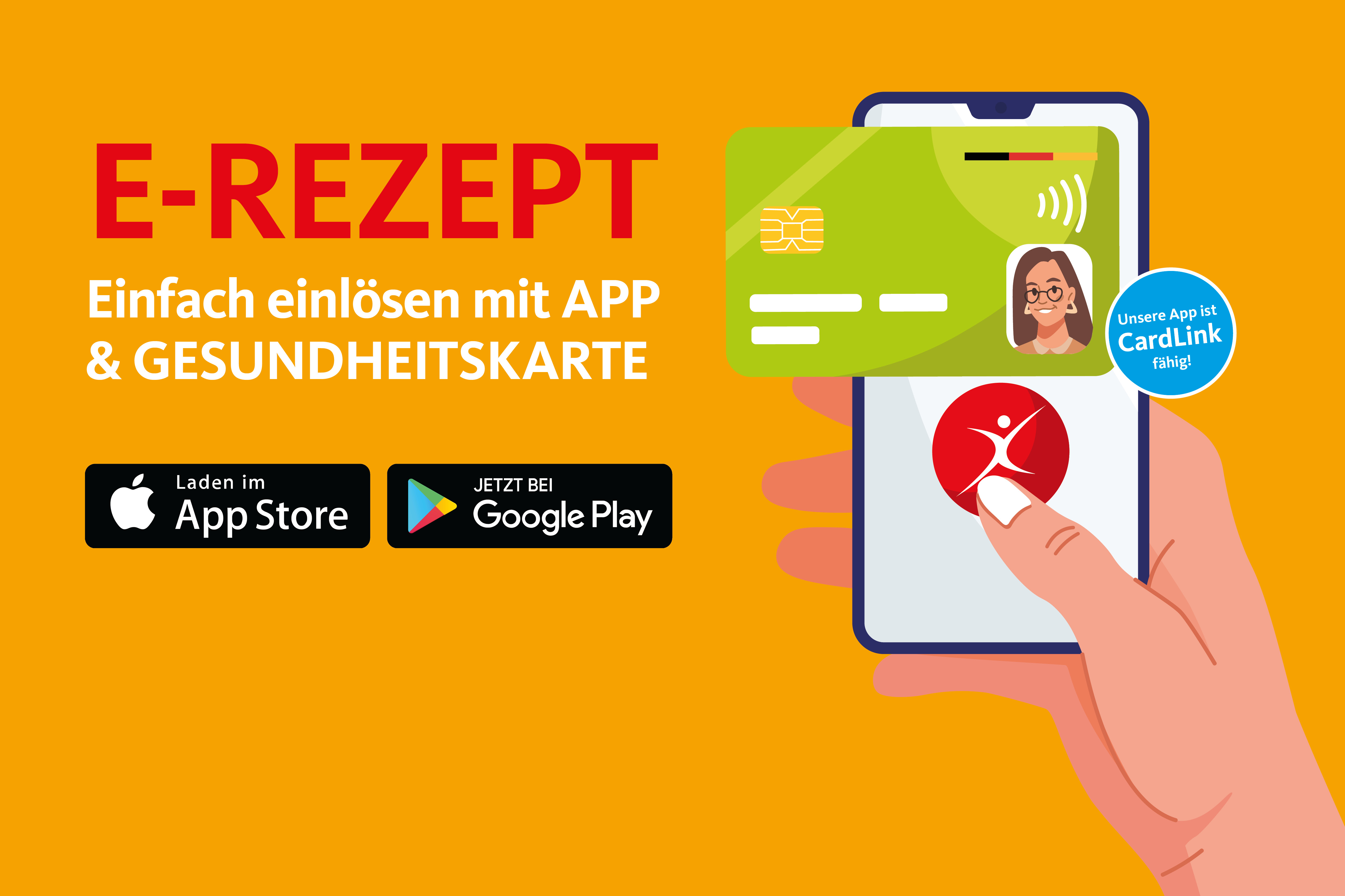 E-Rezept - Einfach einlösen mit App & Gesundheitskarte